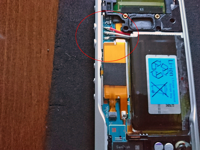 Walkman ZX1 repair 4