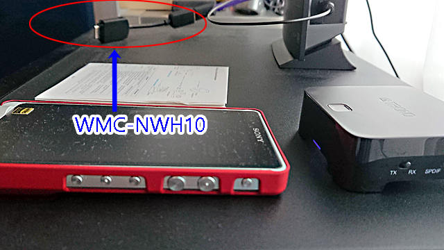  WMC-NWH10 ハイレゾオーディオ出力用USB変換ケーブル