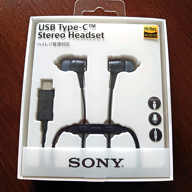 SONY STH50C USB Type-C接続イヤホン